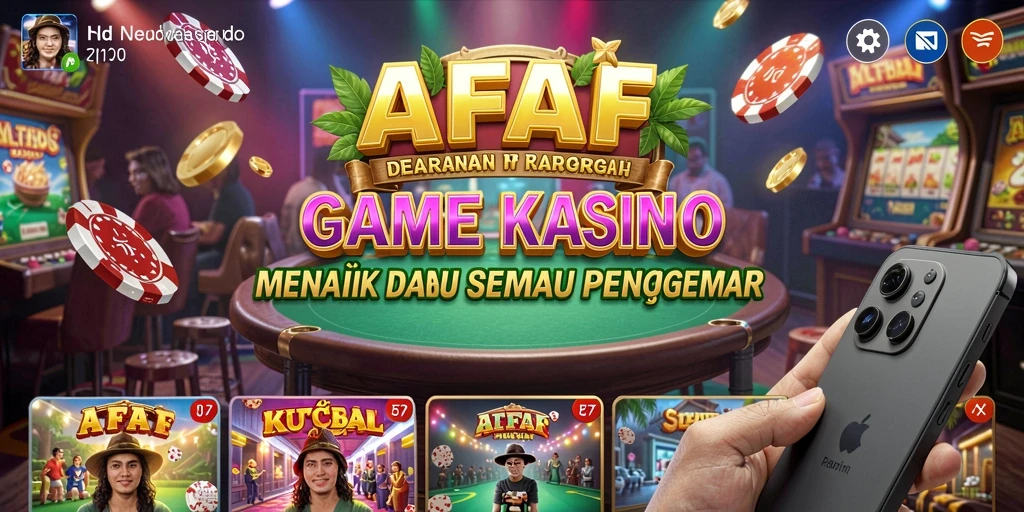 Tampilan gameplay AFAF yang mengasyikkan di kasino virtual.