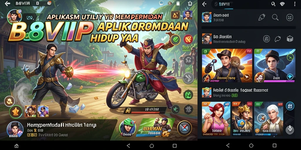 Tampilan antarmuka B8VIP yang memudahkan manajemen tugas.