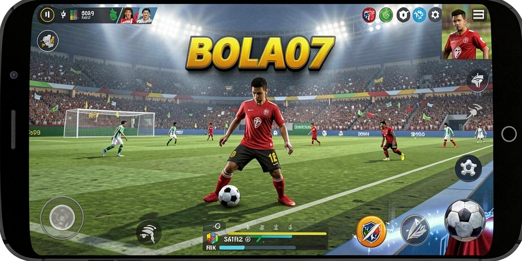 Tampilan gameplay BOLA07 yang menarik dan penuh aksi.
