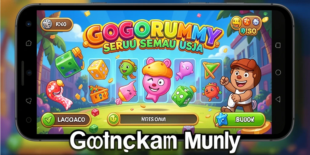 Gameplay seru GOGORUMMY di level yang menantang.