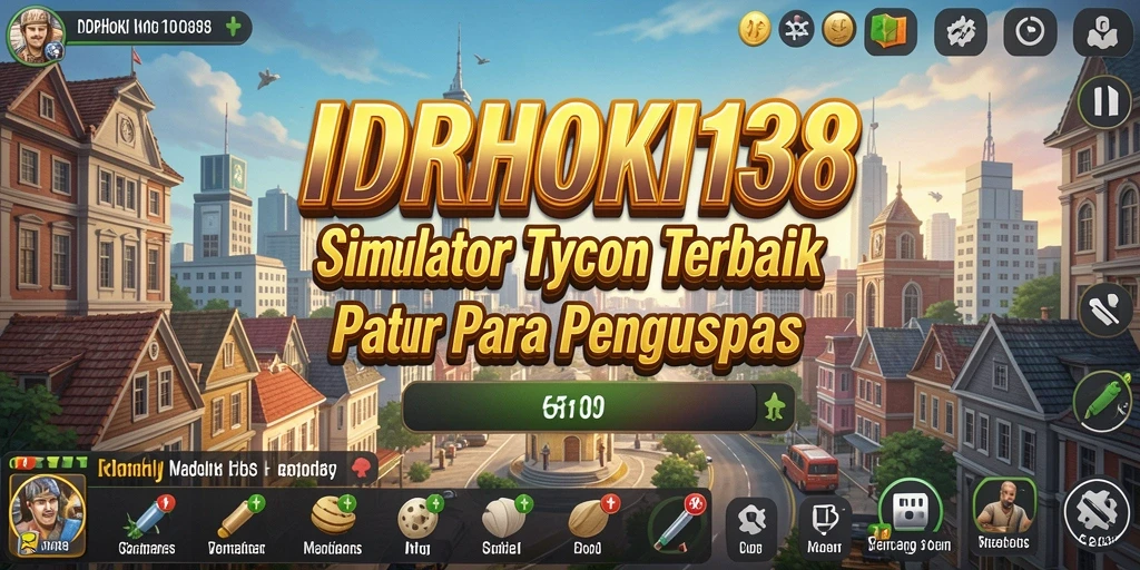 Tampilan layar permainan IDRHOKI138 dengan gameplay menarik.