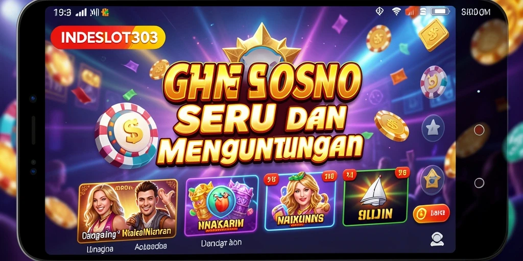 Tampilan menarik dari gameplay <strong>INDESLOT303</strong> yang sempurna untuk penggemar Kasino.