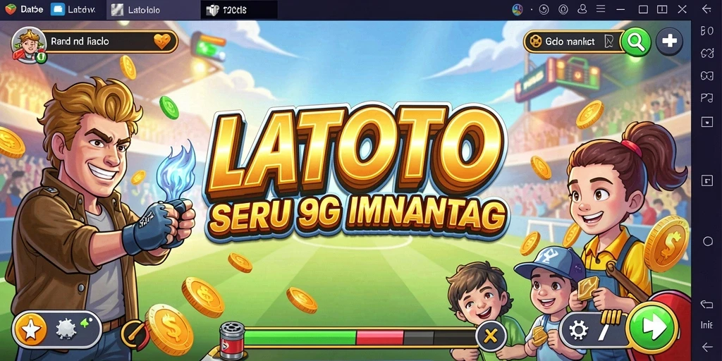 Tampilan gameplay LATOTO yang seru dan penuh tantangan.